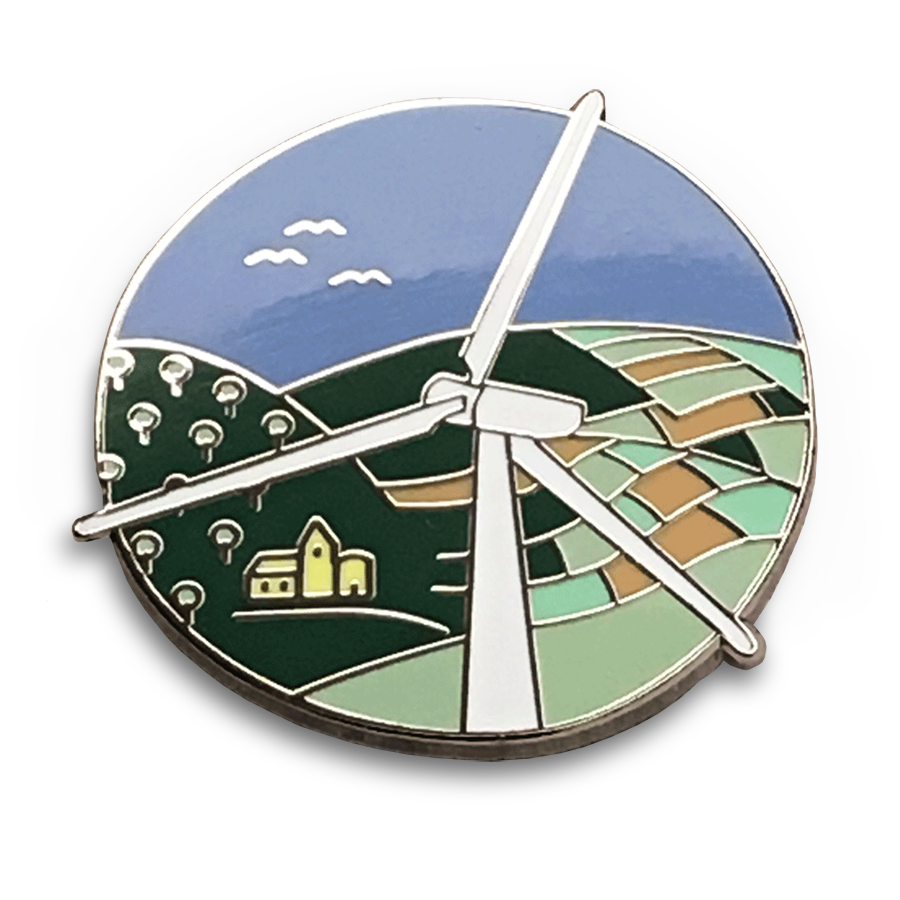 Pin on windmill