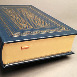 closed-blue-gold-leather-bound-book